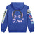 Overwatch D.VA Fleece Zip-up Hoodie Hooded Sweatshirt Blue