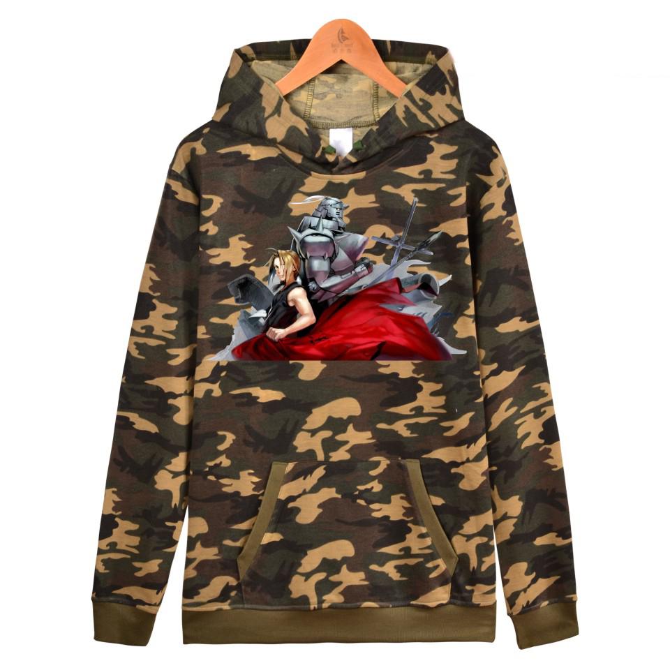 Fullmetal Alchemist Hoodies - Pullover Anime Printed Hoodie