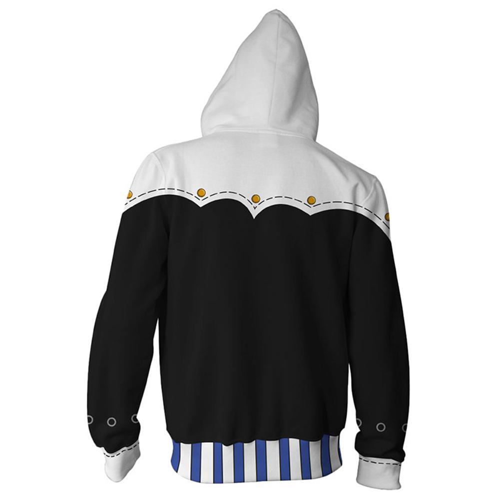 Unisex Yusuke Kitagawa Hoodies Game Persona Zip Up 3D Print Hoodies