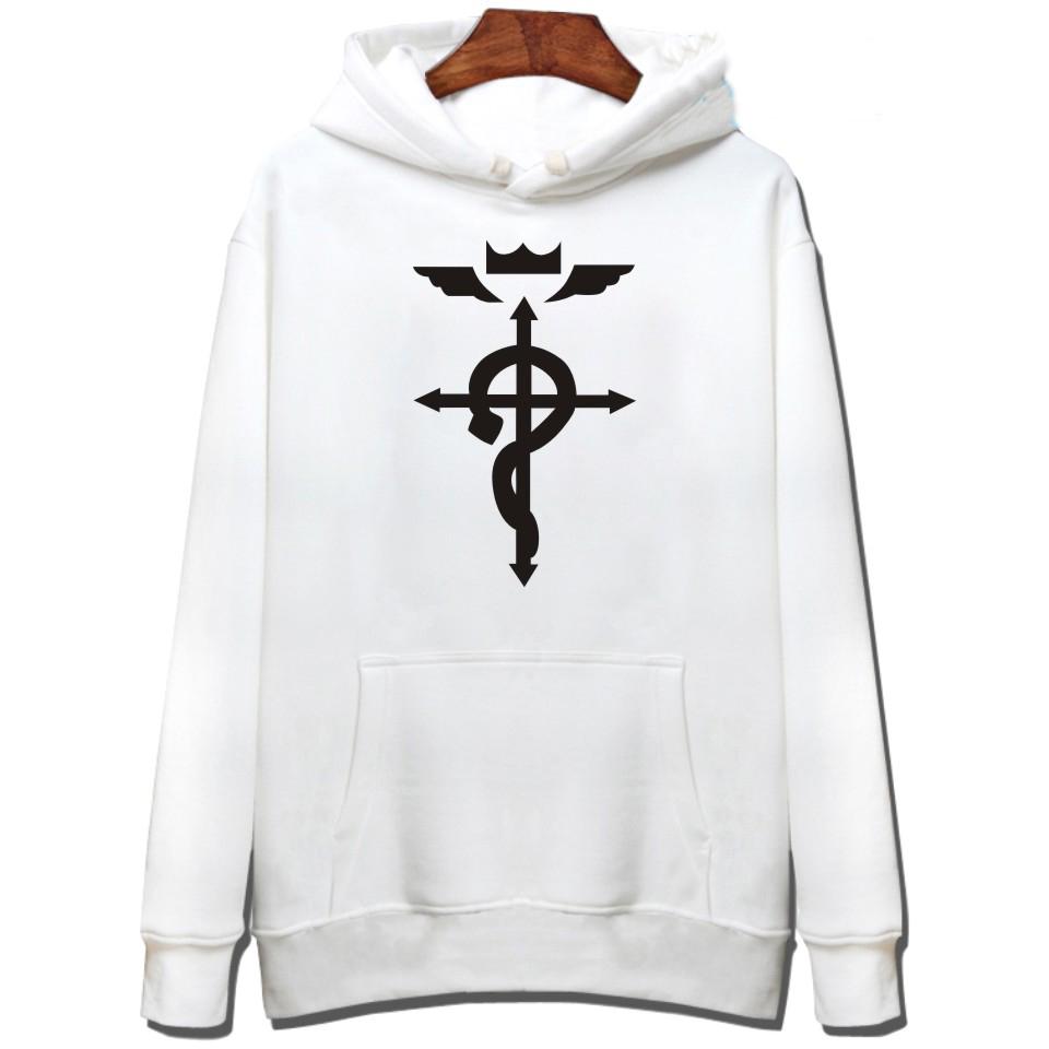 Fullmetal Alchemist Hoodies - Pullover Anime Cosplay Hoodie