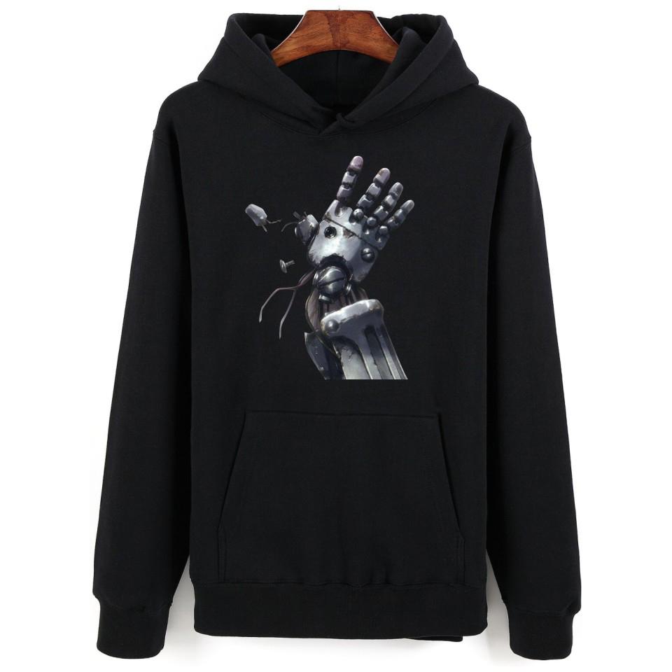 Fullmetal Alchemist Hoodies - Pullover Solid Color Hoodie