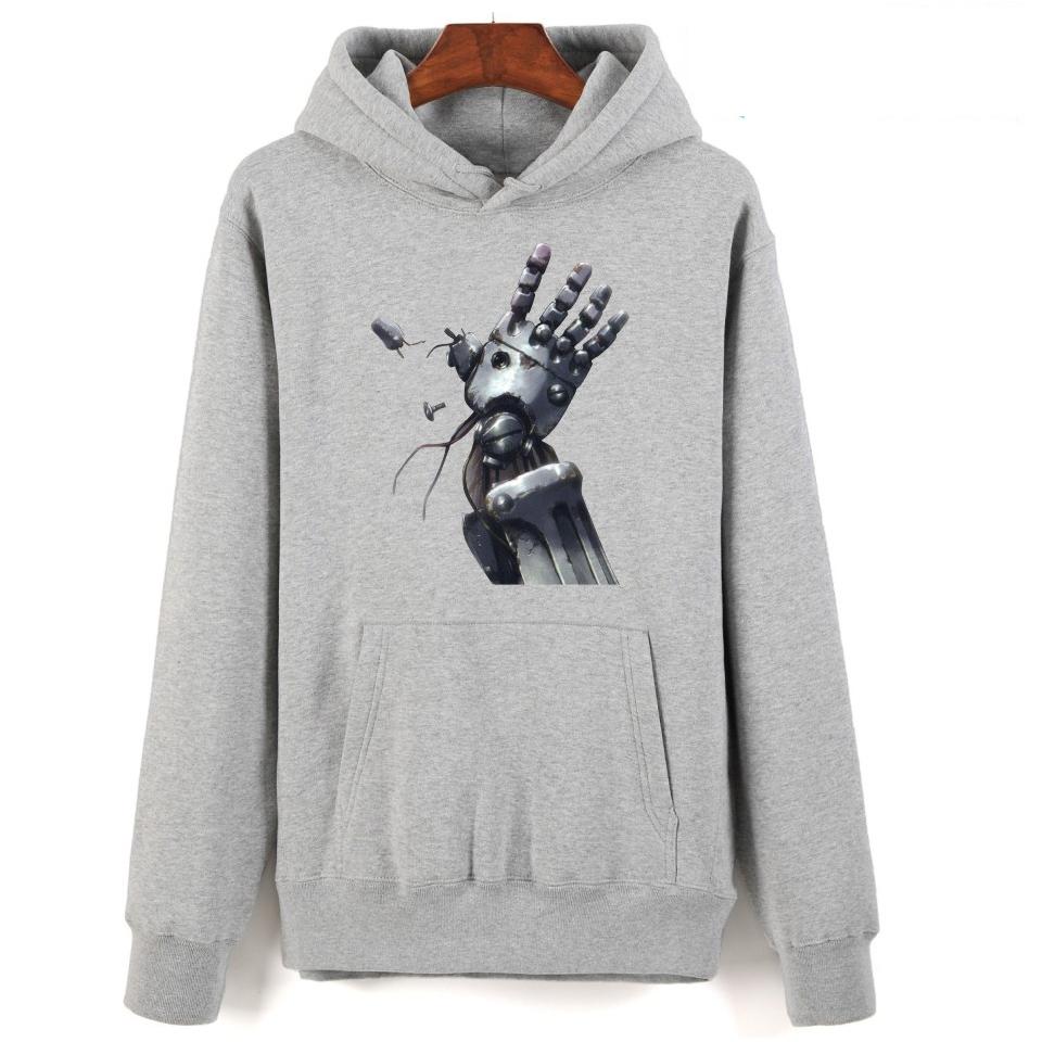 Fullmetal Alchemist Hoodies - Pullover Solid Color Hoodie