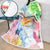 Flamingo Blanket With Sleeves-3D Digital Printed Blanket Robe