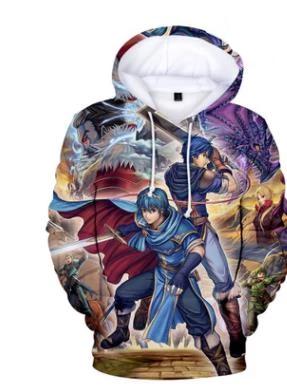 Fire Emblem 3D Printed Unisex Hoodie