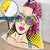 3D Digital Fashion Printed Blanket With Sleeves-Graffiti Blanket Robe