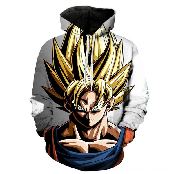 3D Digital Printed Dragon Ball Hoodie