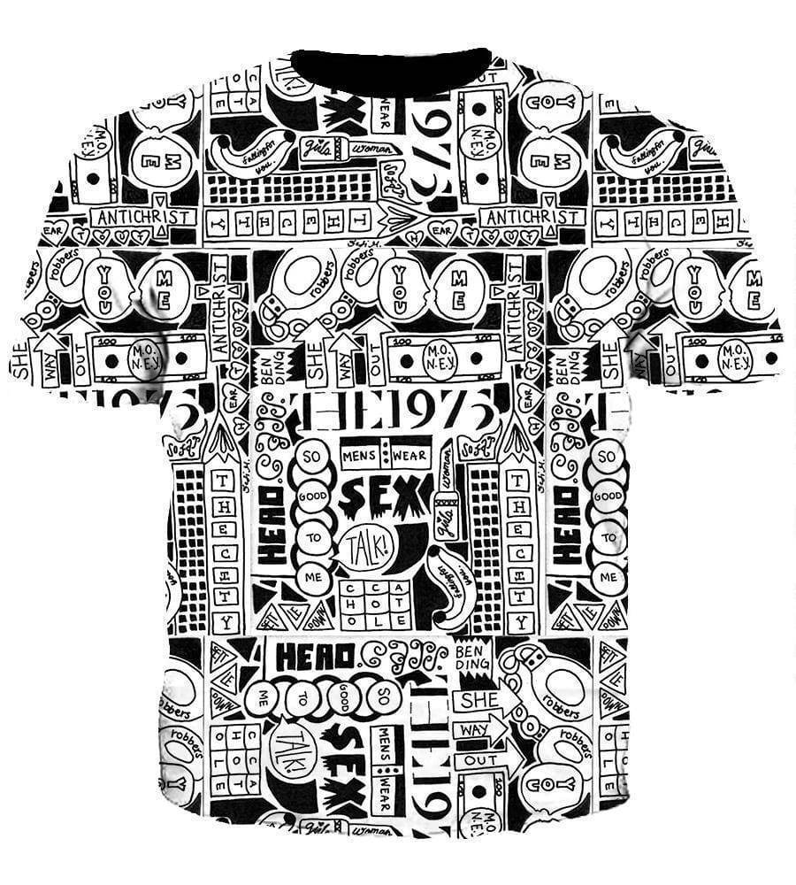 1975 - 3D Hoodie, Zip-Up, Sweatshirt, T-Shirt