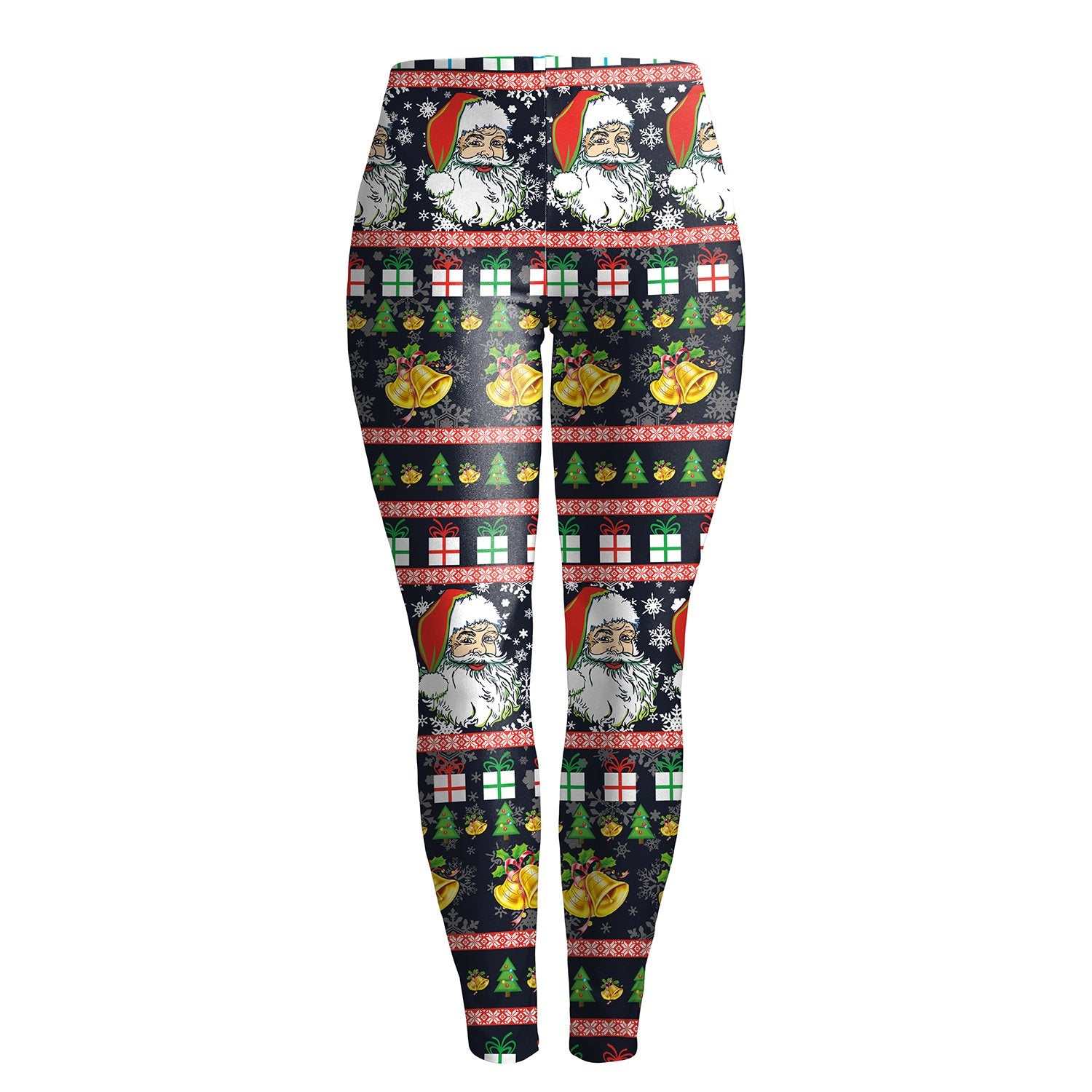 Christmas Leggings - Women 3D Printed Santa Casual Skinny Legging