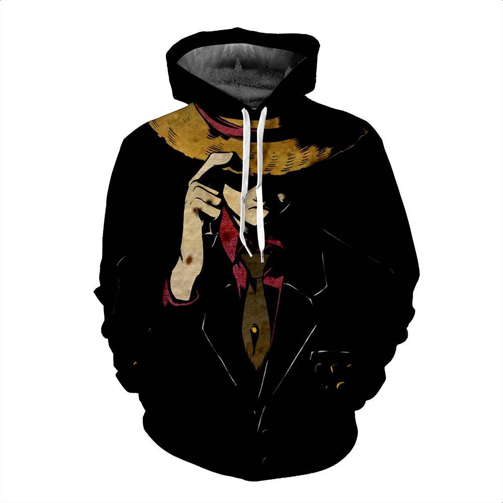 One Piece Hoodie - Monkey D. Luffy Pullover Hoodie