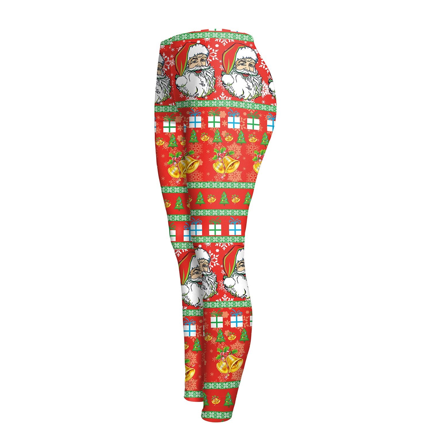 Christmas Leggings - Women 3D Printed Santa Slim Legging