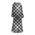 3D Digital Printed Plaid Blanket Robe -Blanket With Sleeves