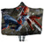 Spiderman Hooded Blanket - Spider Silk Red  Blanket