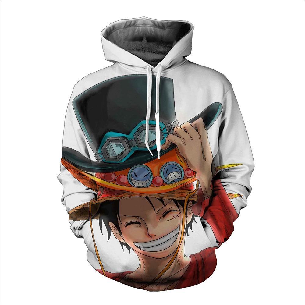 One Piece Hoodie - Monkey D. Luffy Pullover Hoodie