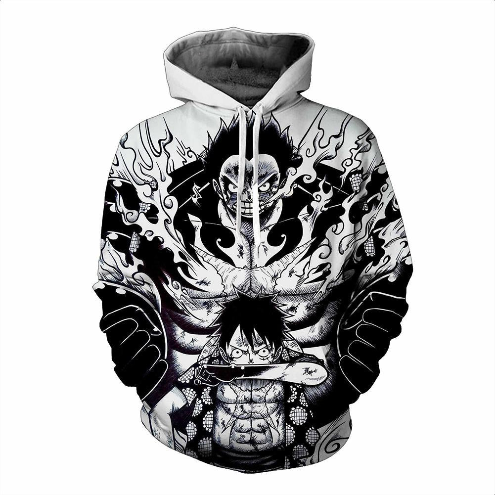 One Piece Hoodie - Monkey D. Luffy Pullover Hoodie