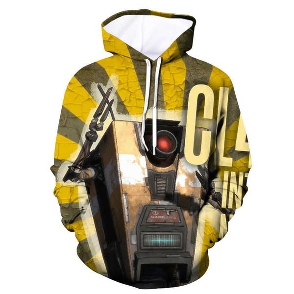 Game Borderlands 3 Hoodies - 3D Digital Print Hooded Pullover