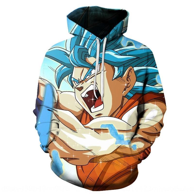 3D Digital Printed Dragon Ball Hoodie