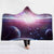 Galaxy Hooded Blanket - Planetary Orbit Blanket