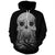 Unisex 3D Print Skull Astronaut Pattrern Halloween Hoodies