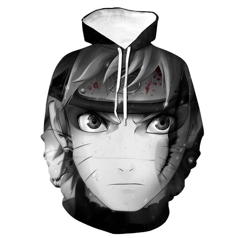 Anime Naruto 3D Printed Hooded Pullover Hoodie