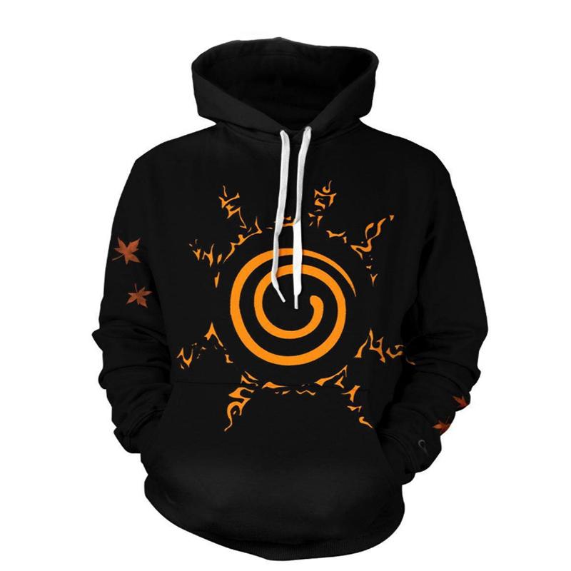 Anime Naruto 3D Printed Hooded Sweatshirt Pullover Hoodie