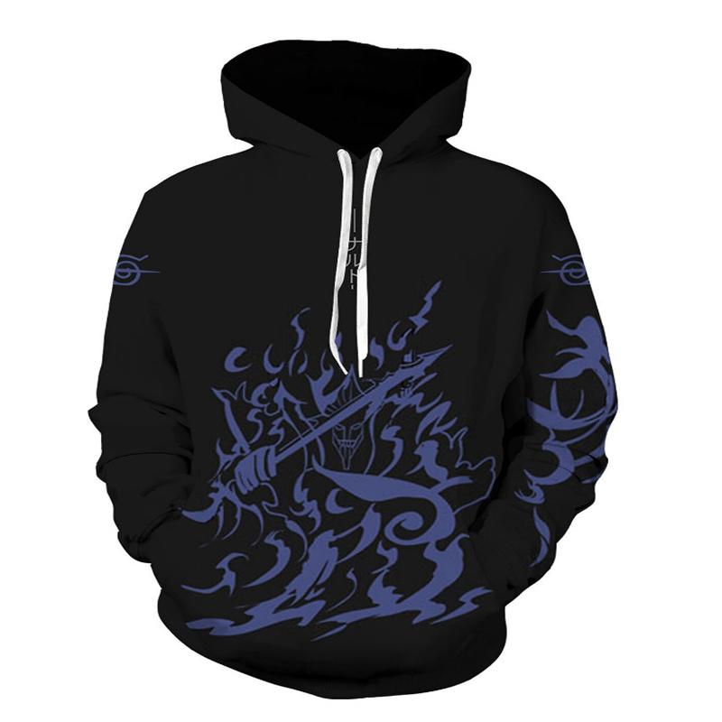 Anime Naruto 3D Printed Hooded Sweatshirt Pullover Hip Hop Hoodie