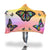 Crystal Butterflies Hooded Blanket - Multicolored Butterfly Blanket