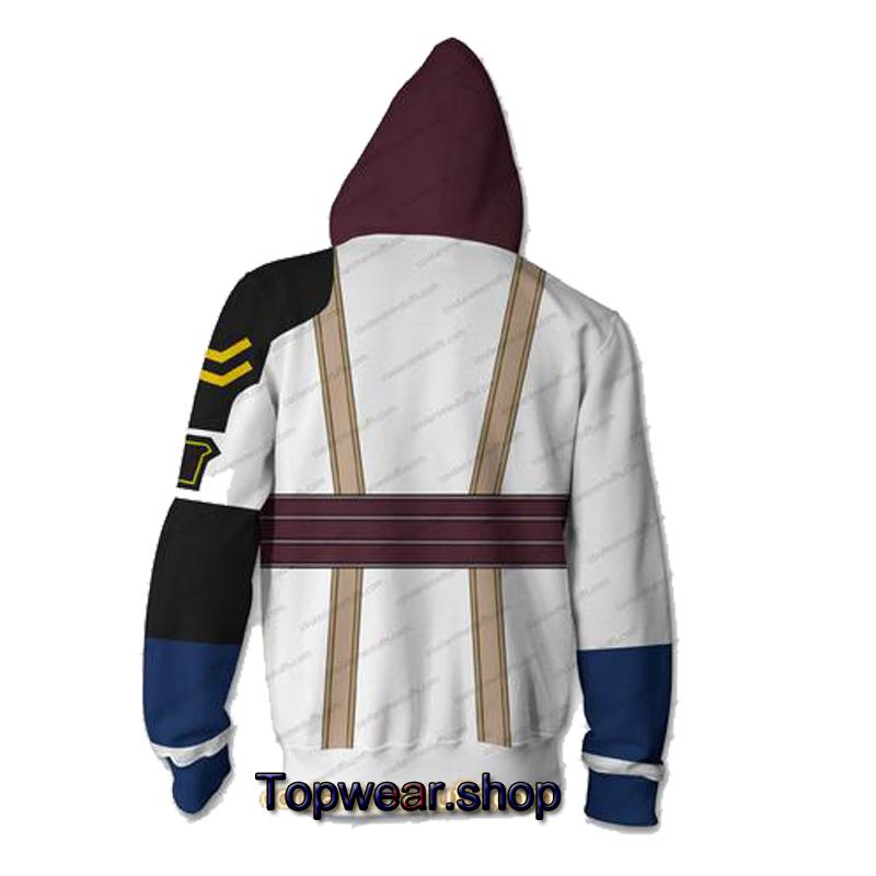 Final Fantasy Dissidia Hoodies - Zip Up Lightning Hoodie