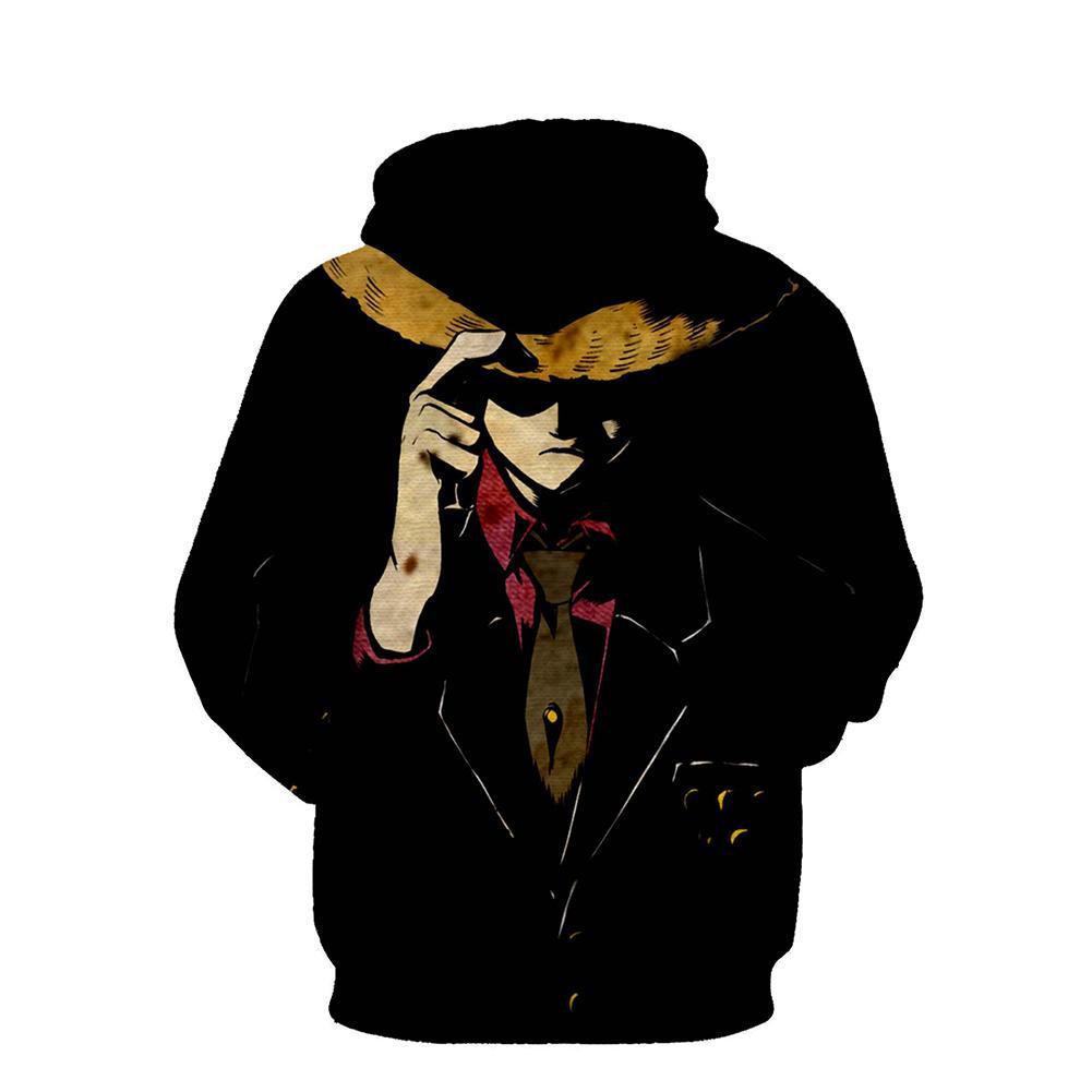 One Piece Hoodie - Monkey D. Luffy Pullover Hoodie