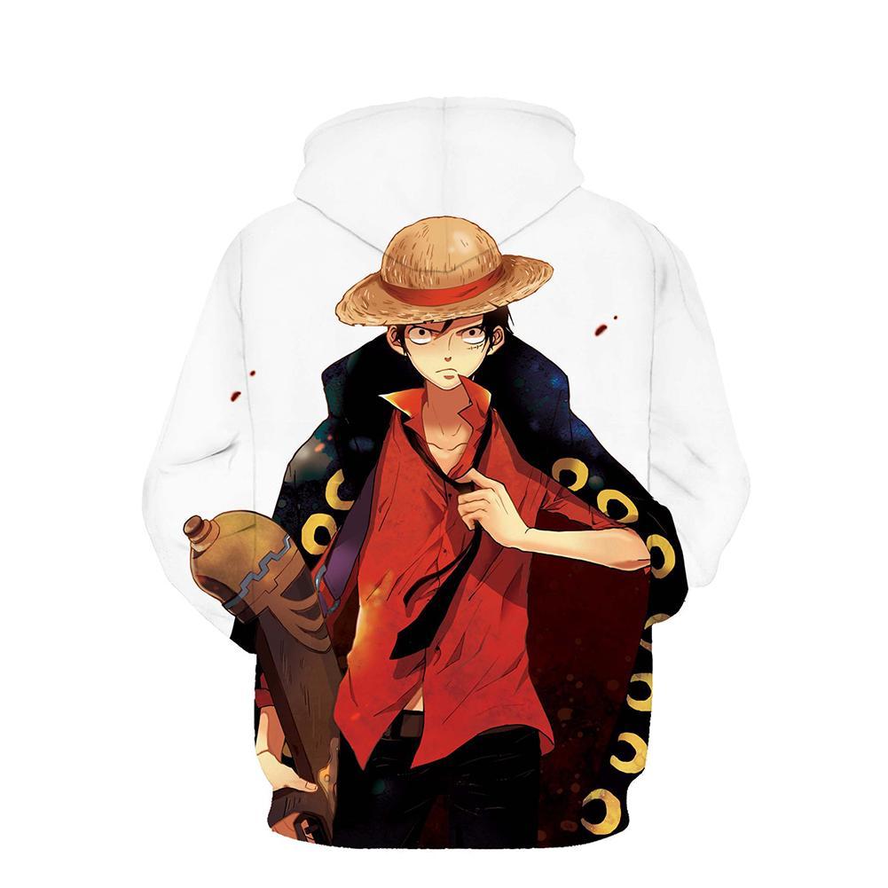 One Piece Hoodie - Monkey D. Luffy Pullover Hoodie