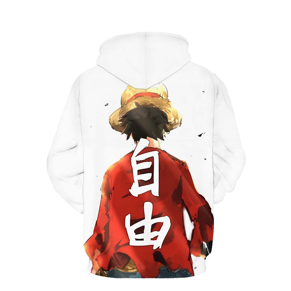 One Piece Hoodie - Monkey D. Luffy Pullover Hoodie