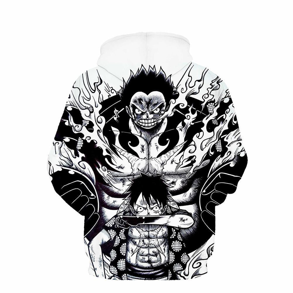 One Piece Hoodie - Monkey D. Luffy Pullover Hoodie