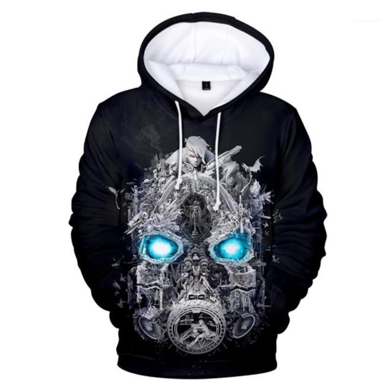 Borderlands Long Sleeve Hooded Sweatshirts - 3D Printed Hoodies