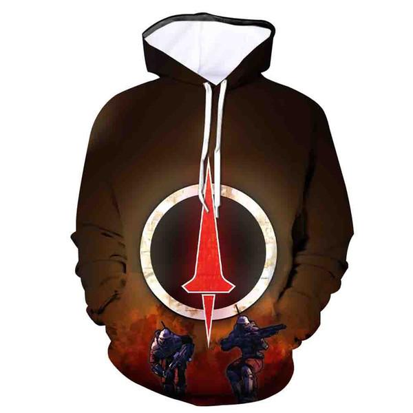 Game Borderlands 3 Hoodies - 3D Digital Print Hooded Pullover