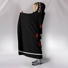 The Legend Of Zelda Hooded Blankets - Zelda Series Black Hooded Blanket