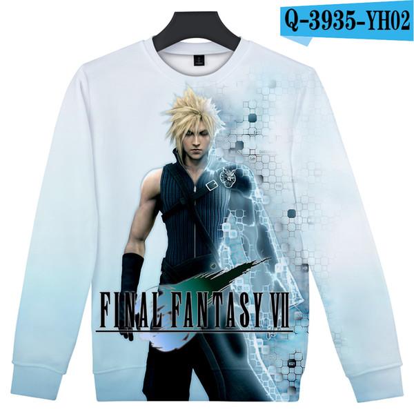 Final Fantasy Harajuku Final O-Neck Sweatshirt