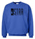 STAR Sweatshirts - STAR Sweatshirts Series Men's Sweatshirt Super Cool Black Icon Sweatshirt