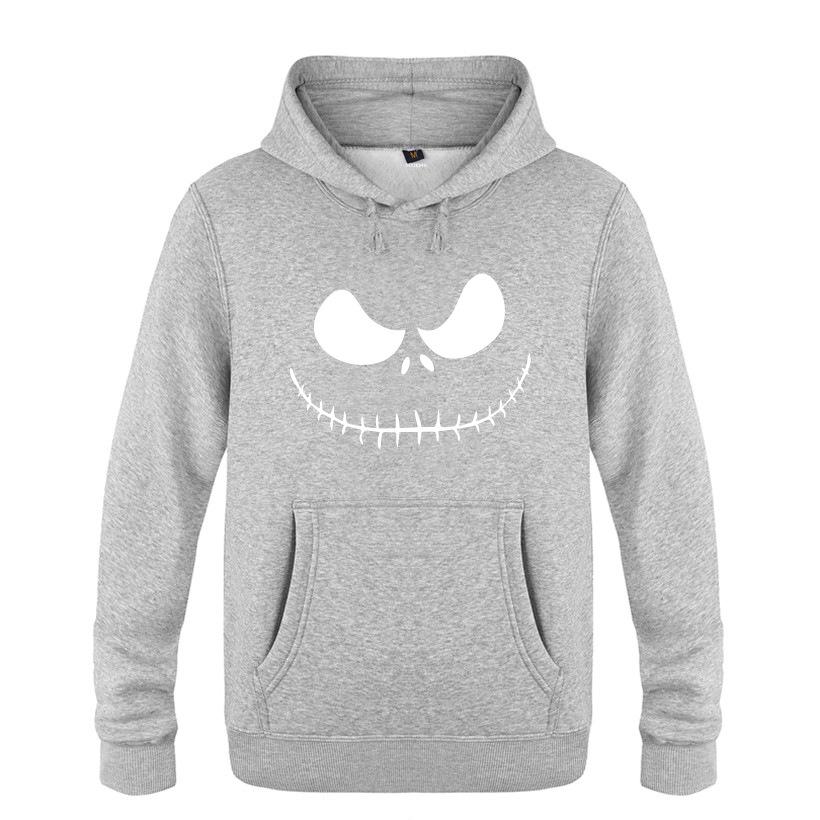 Nightmare Before Christmas Jack Hoodies - Nightmare Before Christmas Hoodies - Cool Jack White Eyes Christmas Hoodie