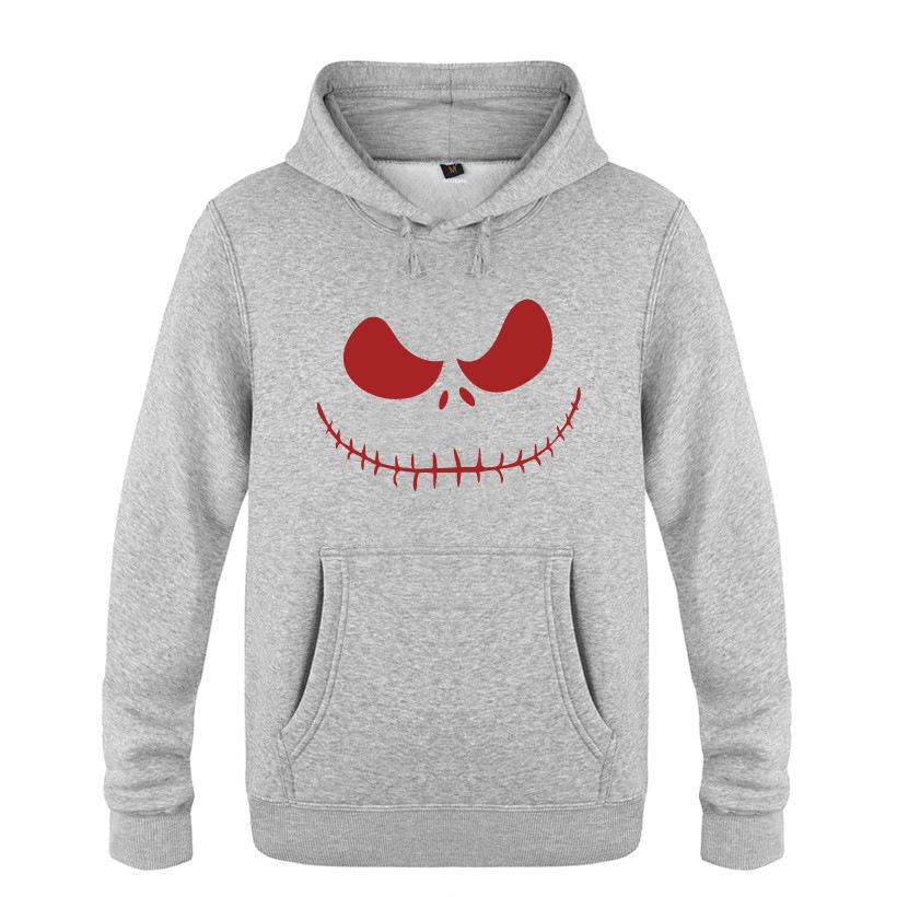 Nightmare Before Christmas Jack Hoodies - Nightmare Before Christmas Hoodies - Cool Jack Red Eyes Christmas Hoodie