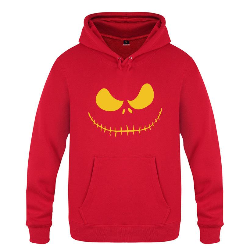 Nightmare Before Christmas Jack Hoodies - Nightmare Before Christmas Hoodies - Cool Jack Yellow Eyes Christmas Hoodie