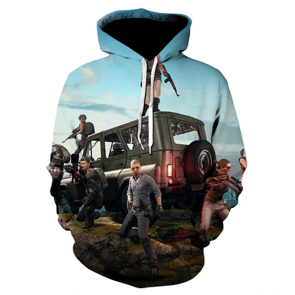 PUBG 3D Digital Printing Hoodie Pullover