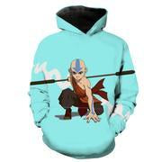 Avatar Last Airbender Cute Aang Hoodie