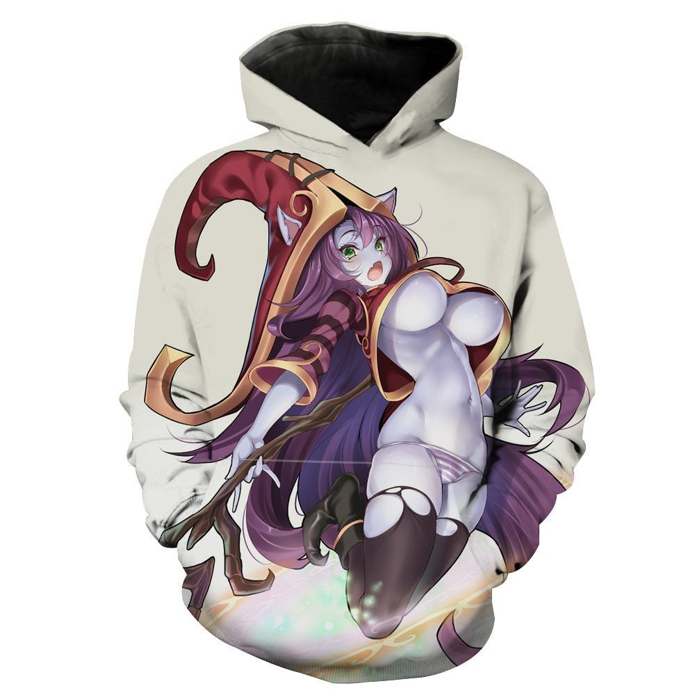 League Of Legends  Lulu Hoodies - Pullover  Sexy Lulu Hoodie