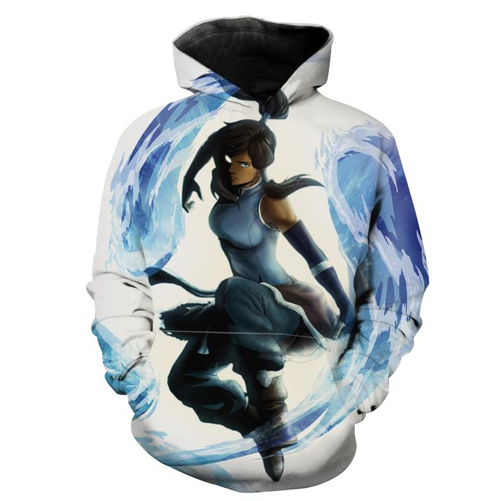 Avatar Legend of Korra Hoodies - Water Bending Korra Hoodie