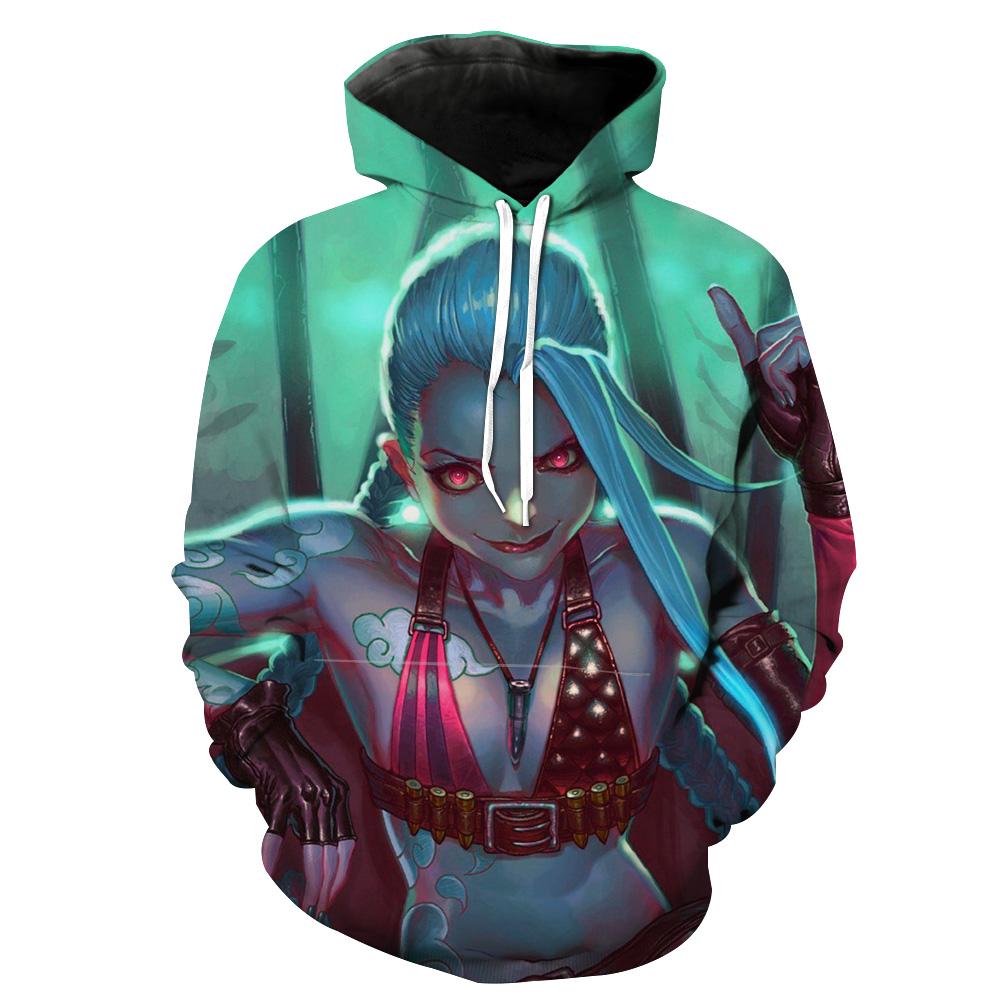 League of Legends Epic Jinx Hoodies - Pullover Victory V Hoodis