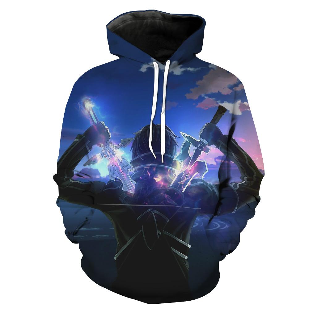 Sword Art Online Hoodies - Pullover Kirigaya Kazuto Hoodie