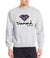 Men's Sweatshirts - Men's Sweatshirt Series Diamond Black Icon Fleece Sweatshirt