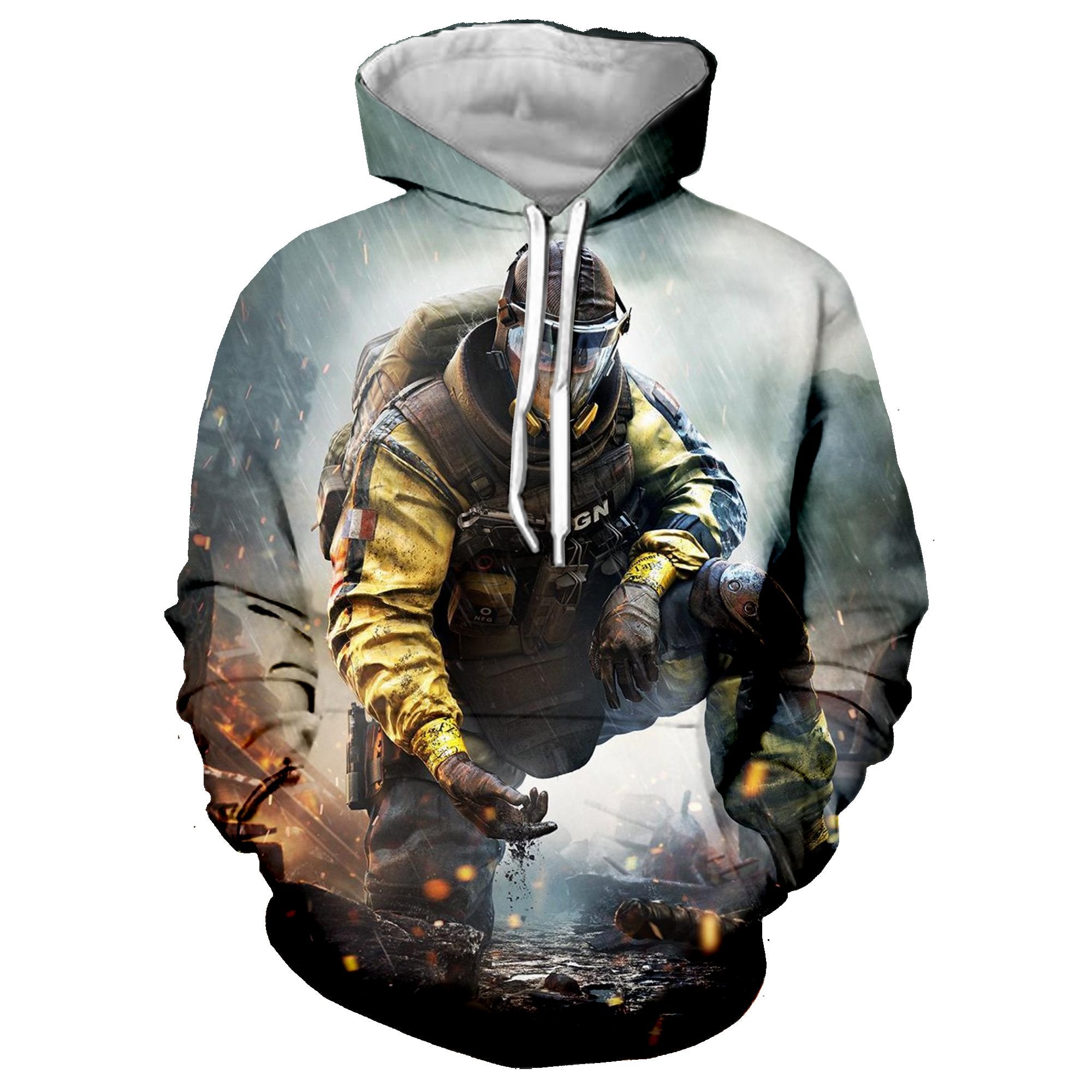 3D Print Rainbow Six Siege Sweatshirts Hip Hop Hoodie