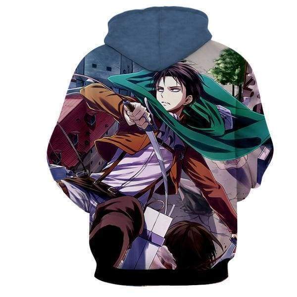 Attack On Titan Hoodies - Levi Ackerman Hoodie