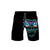 Men‘s Fashionable Black 3D Print Cartoon Orangutan Shorts