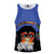 Men‘s Colorful 3D Print Cartoon Orangutan Vest